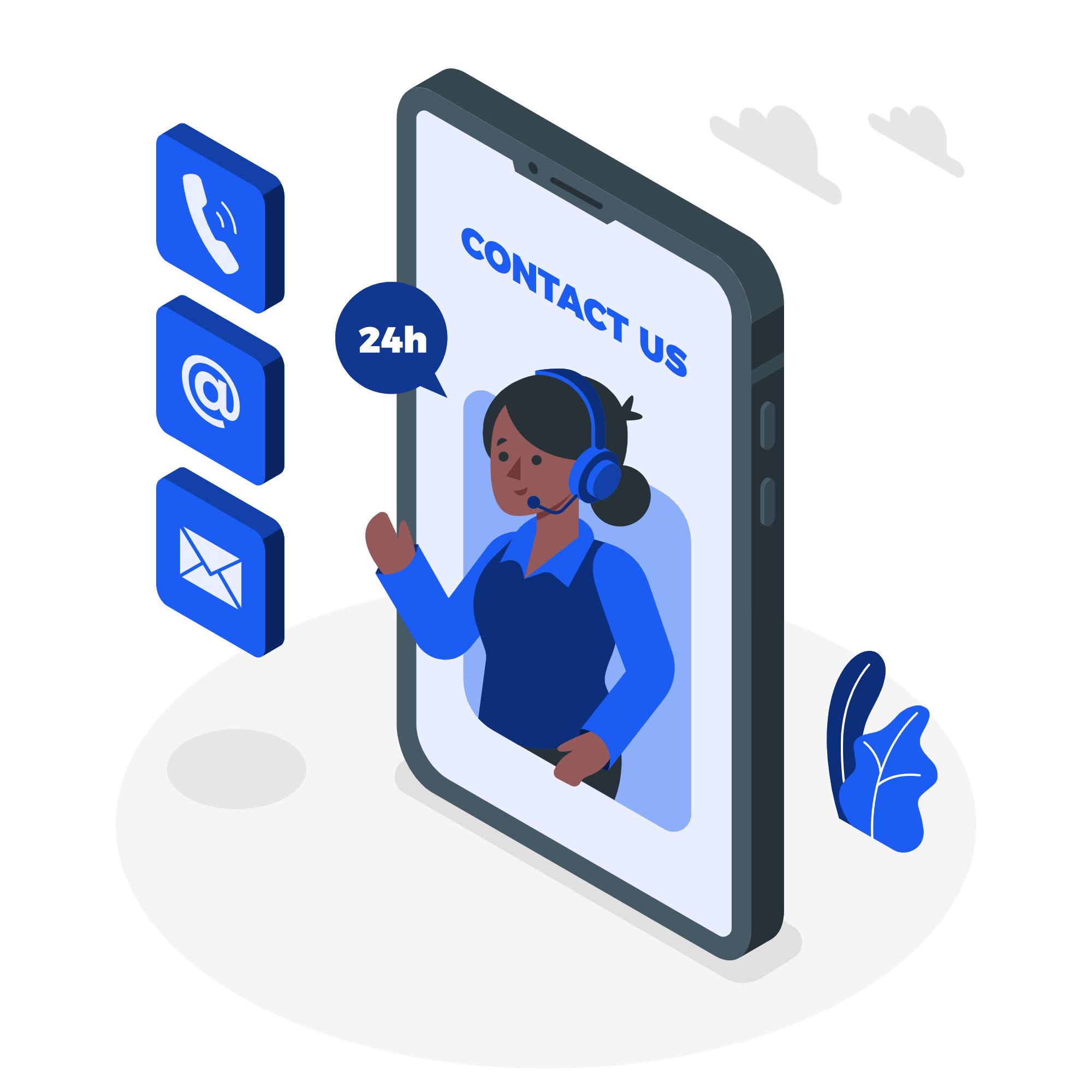 Contact Illustration